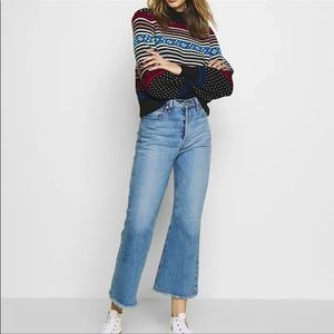 American Eagle Fair Isle Sweater Size S